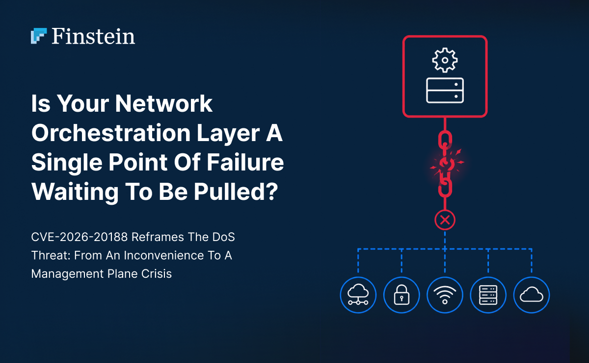 Is Your Network Orchestration Layer a Single Point of Failure Waiting to Be Pulled?