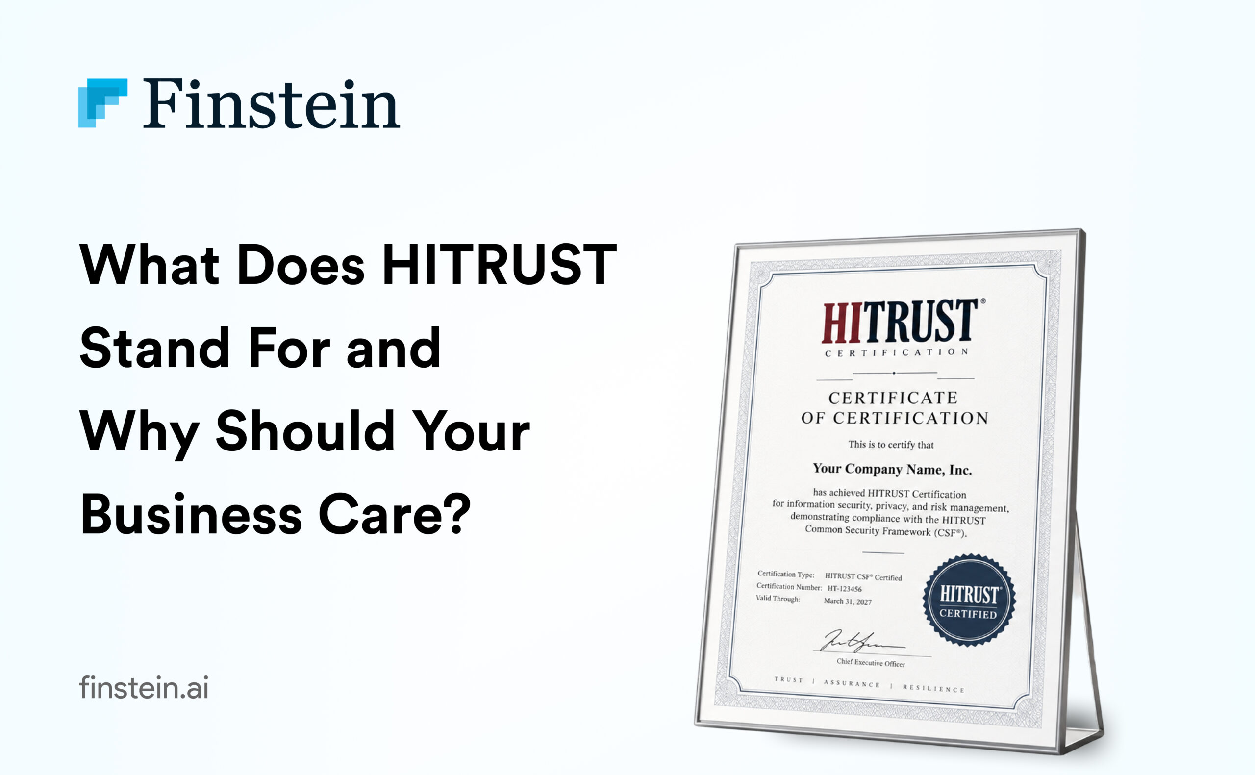 What Does HITRUST Stand For and Why Should Your Business Care?